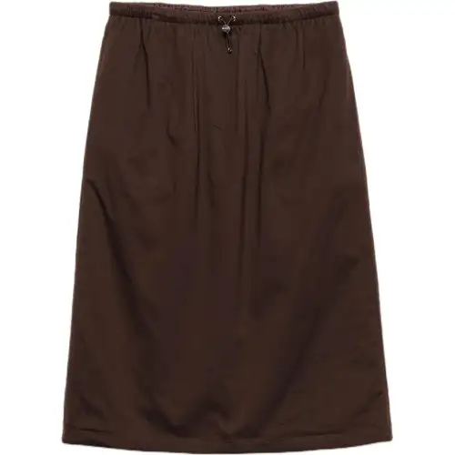 Prada cotton jersey skirt