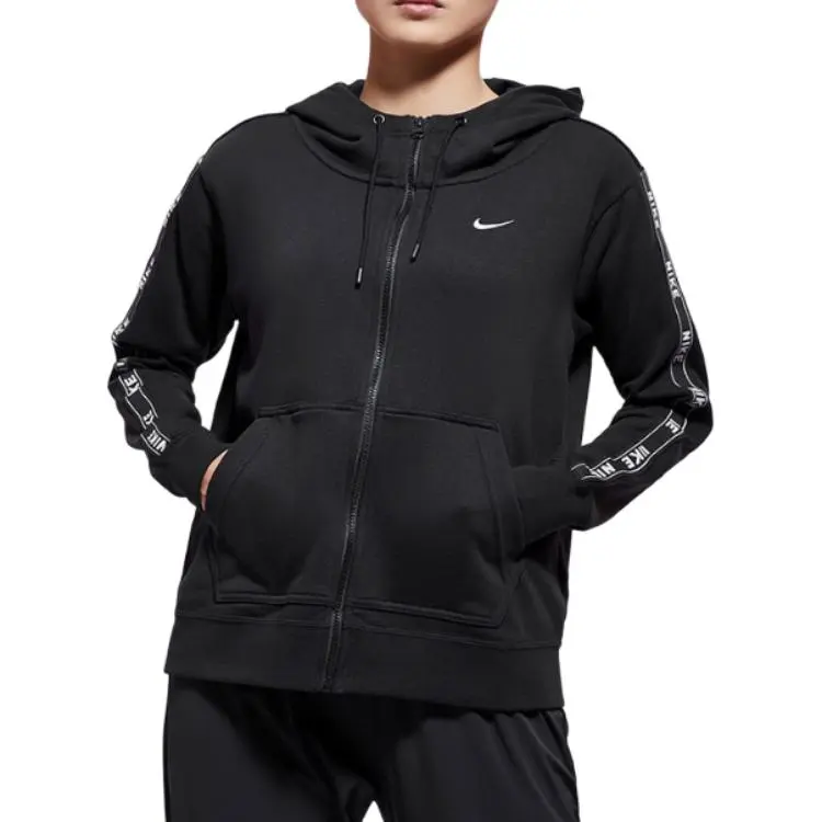 Nike Jackets Women's Black Hooded (Non-detachable) Moderate