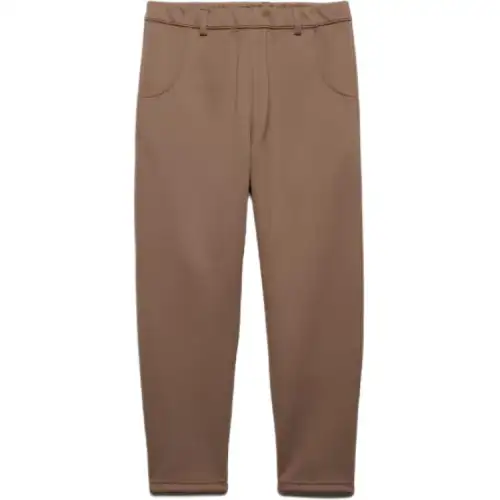 PRADA Casual Pants Men's Brown Moderate Straight Fit Pants