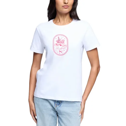 PUMA House Of Graphics T Shirt Women's