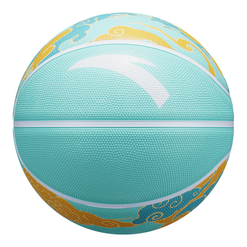 Anta China Mainland Version Rubber Basketball Blue Size 5/7 Training Competition Unisex
