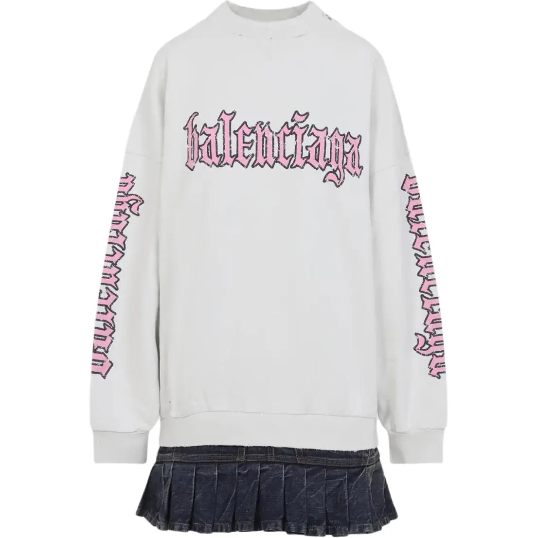 Balenciaga Long Sleeved Dress Regular Fit Women's