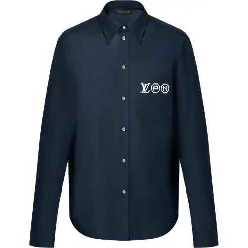 LOUIS VUITTON Printed Signature Long Sleeved Shirt
