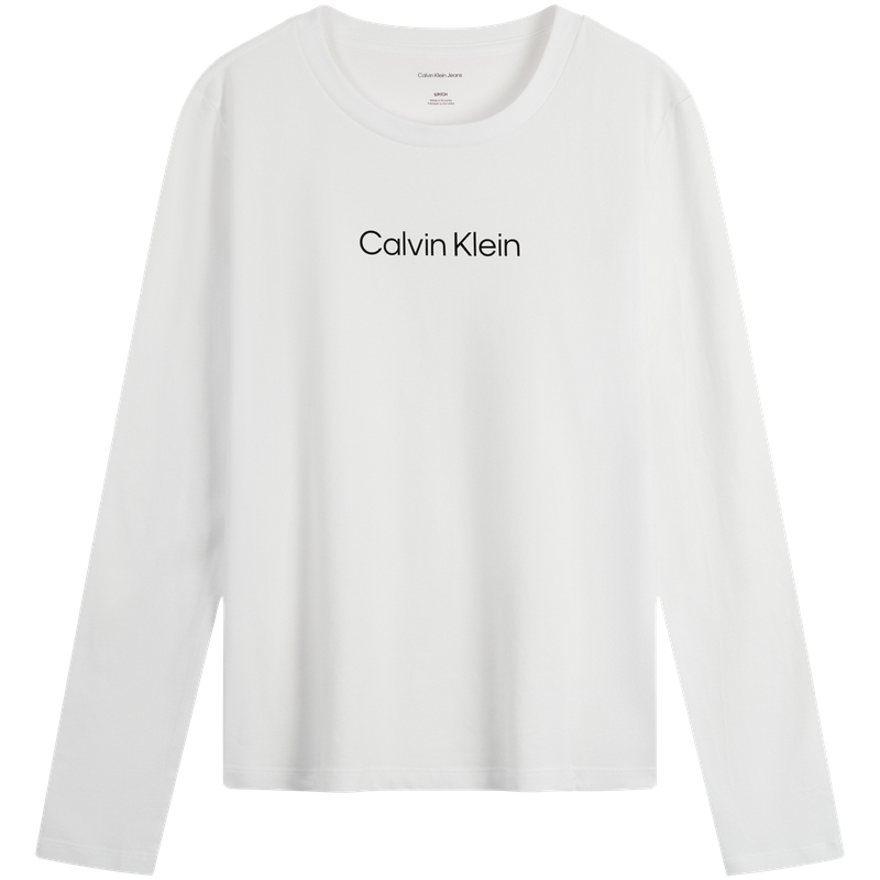 Женская футболка CALVIN KLEIN Jeans LS T-Shirt (черная)