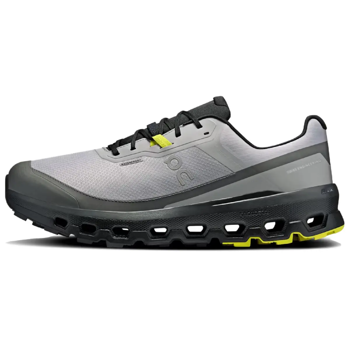 On Cloudvista 2 Non Slip And Waterproof Trail Running Shoes Men's Gray