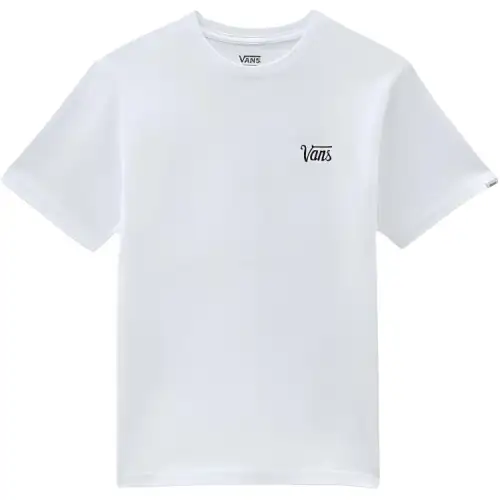 Vans T Shirts Men's White Crew Neck Straight Fit