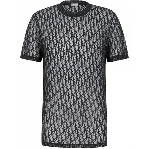 DIOR Quarterly New Products T Shirt Men's Dark Blue