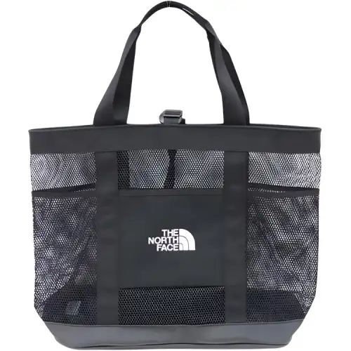 THE NORTH FACE 33L Tote Bag, Shopping Bag, Handbag, Outdoor Bag Recycled Polyester Black Unisex
