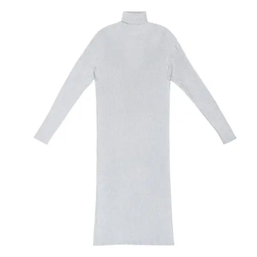 Balenciaga FW22 Long Sleeved Dress Women's Gray
