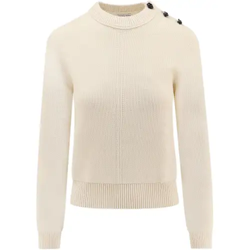 Bottega Veneta Long Sleeved Knitted Jumper