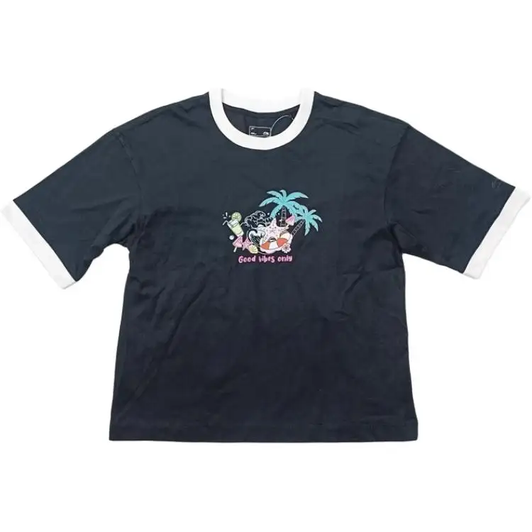 Li Ning Set in Sleeve T Shirt Women's