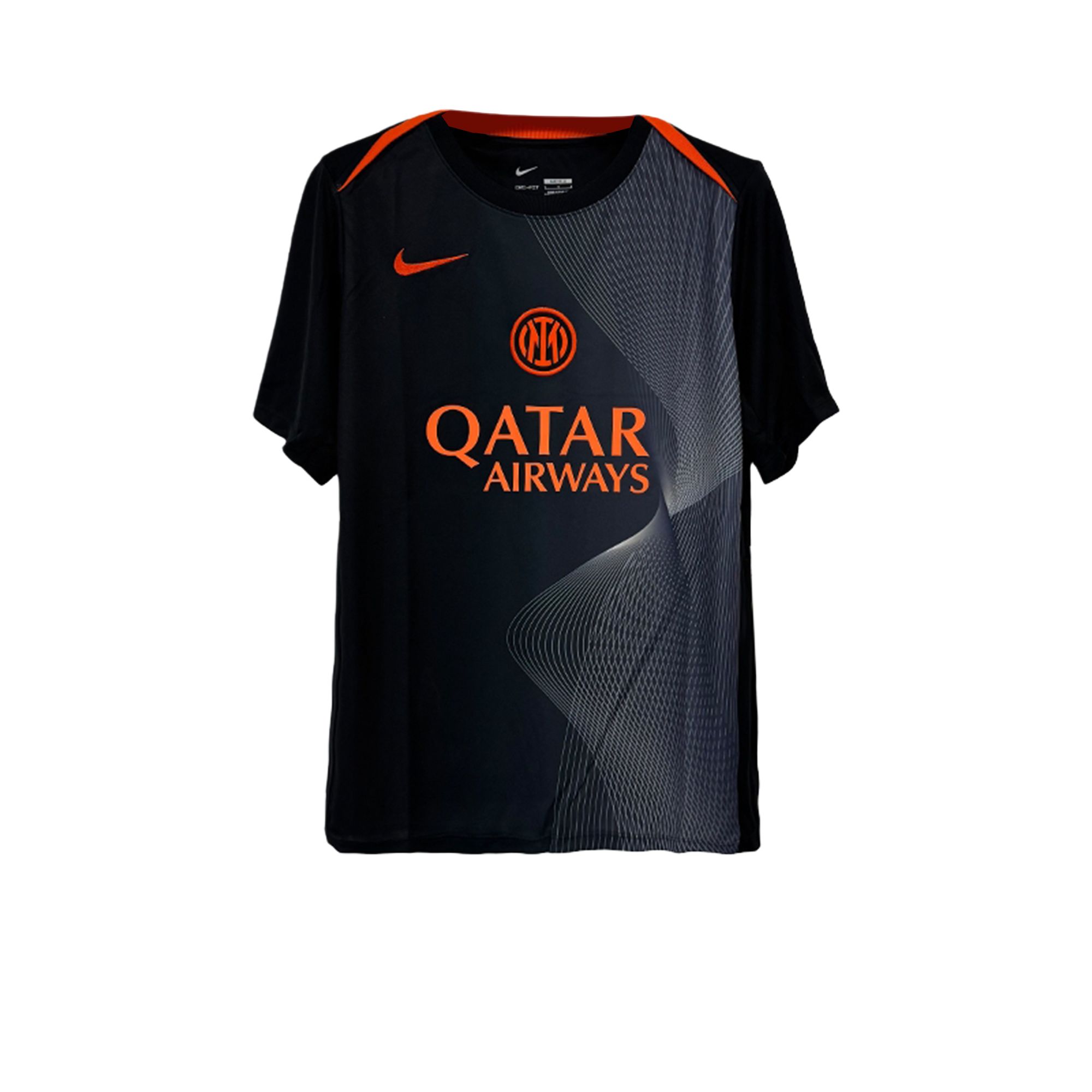 Nike Inter Milan Academy Pro Third Big Kids’ Nike Dri FIT Total 90 Soccer Pre Match Top