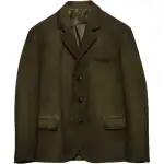 PRADA FW25 Leather Jacket Men's