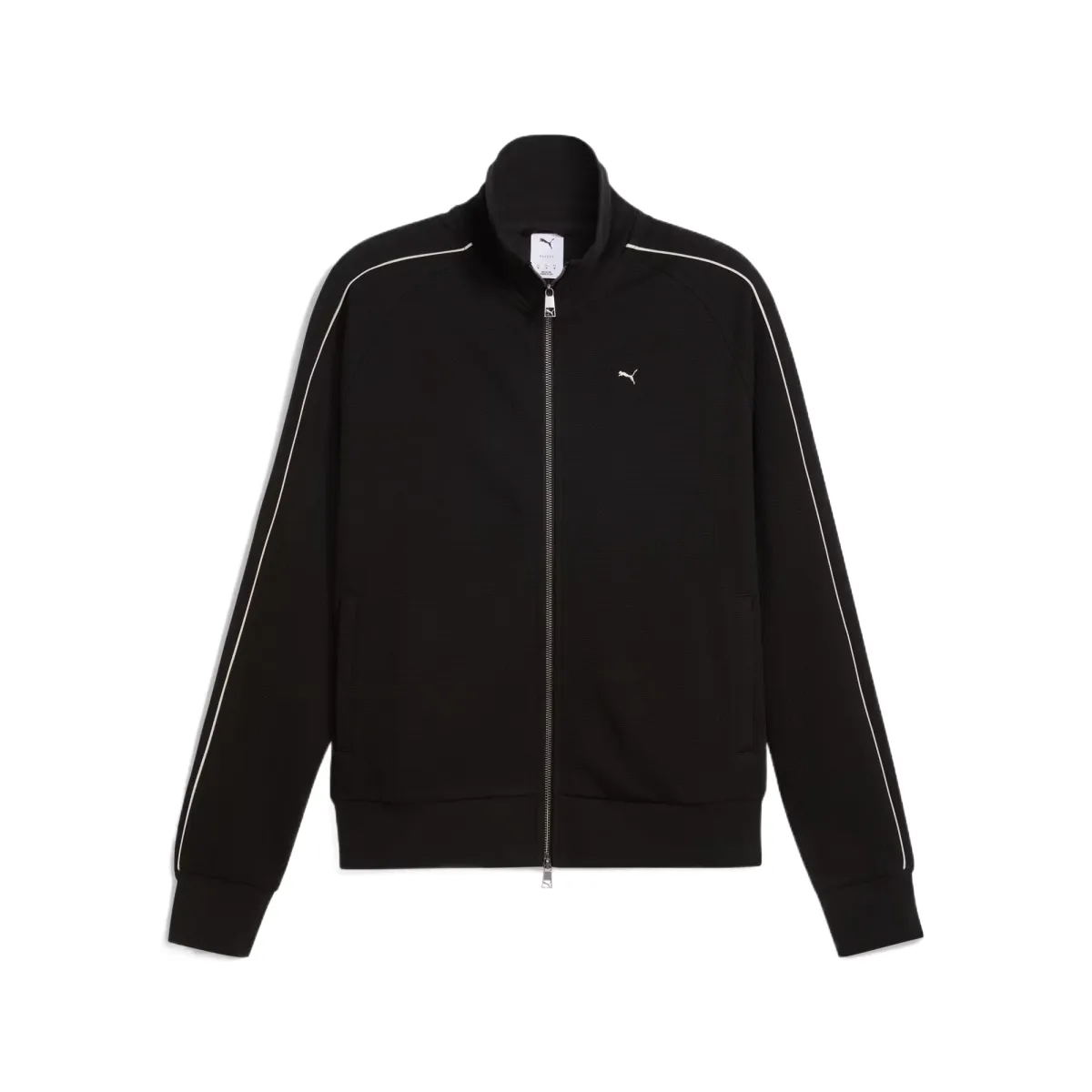 PUMA T7 Jackets Men's Black Stand Collar Moderate Other