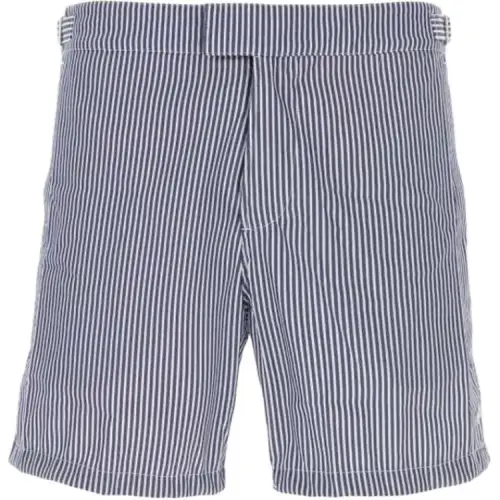 Loro Piana SS23 Casual Shorts Men's Blue