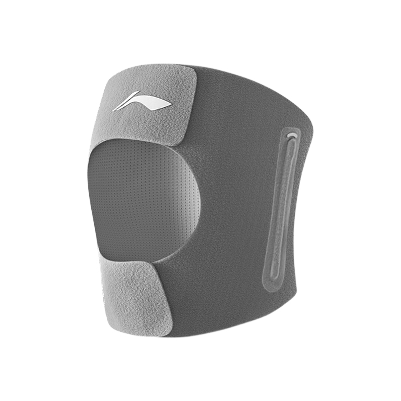 Li Ning, knee pads, breathable pelvic correction belt, polyurethane elastic climbing basketball protective case for hiking for badminton for men and women, polyester, for running