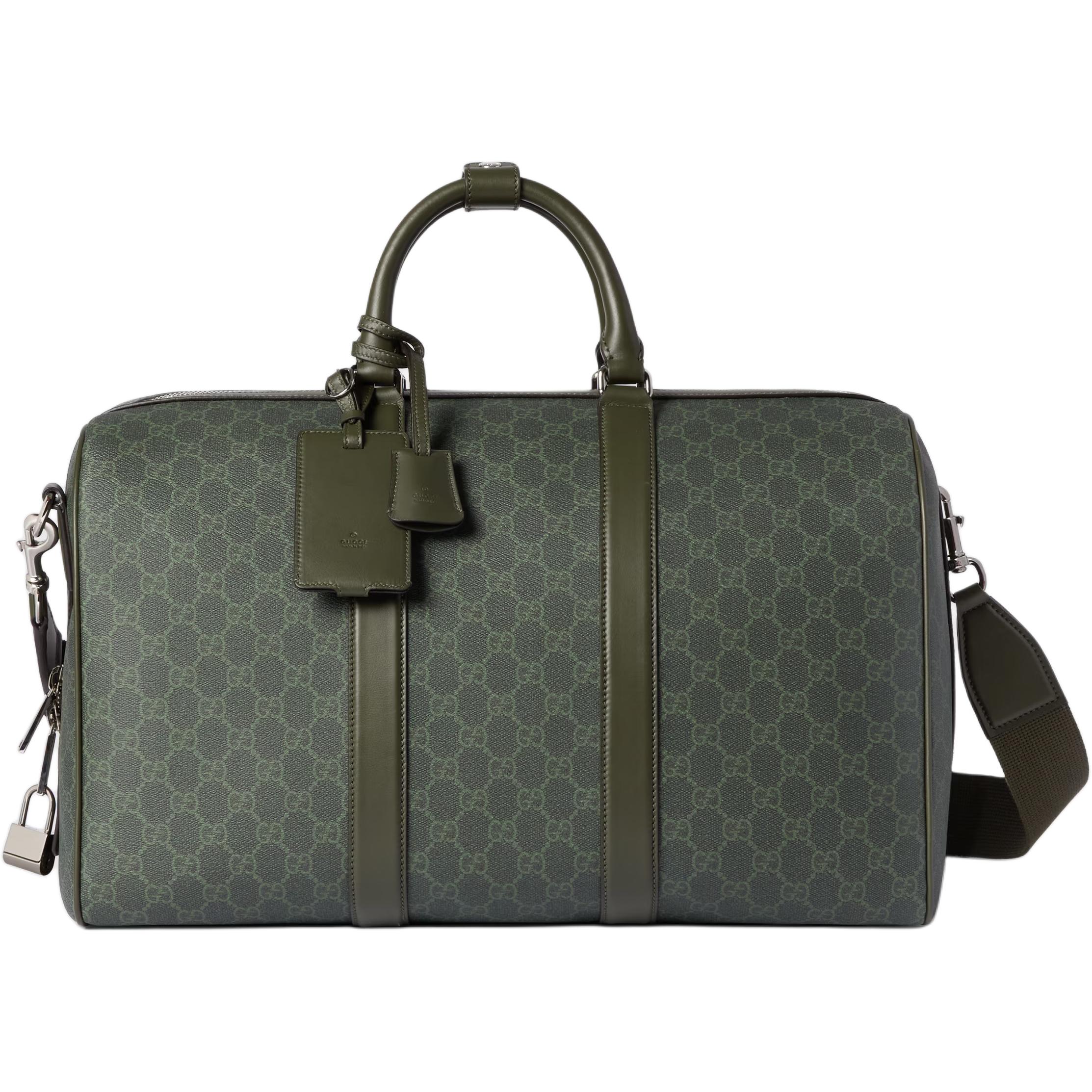 Мужская сумка Gucci GG Monogram (зеленая)
