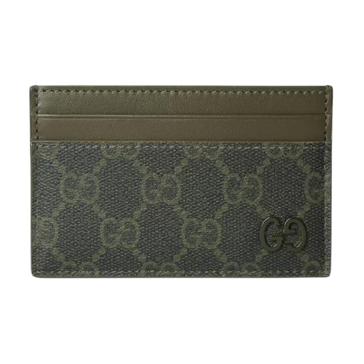 Кошелек Gucci GG Monogram (зеленый)