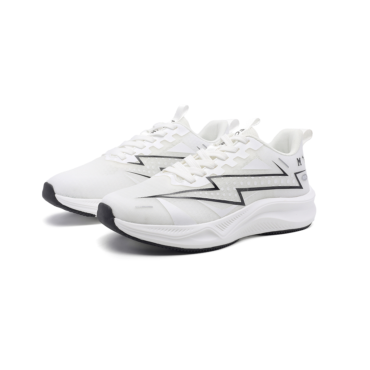 FOXER Cushioning Slip Resistant Abrasion Resistant Breathable Low top Running Shoes Unisex