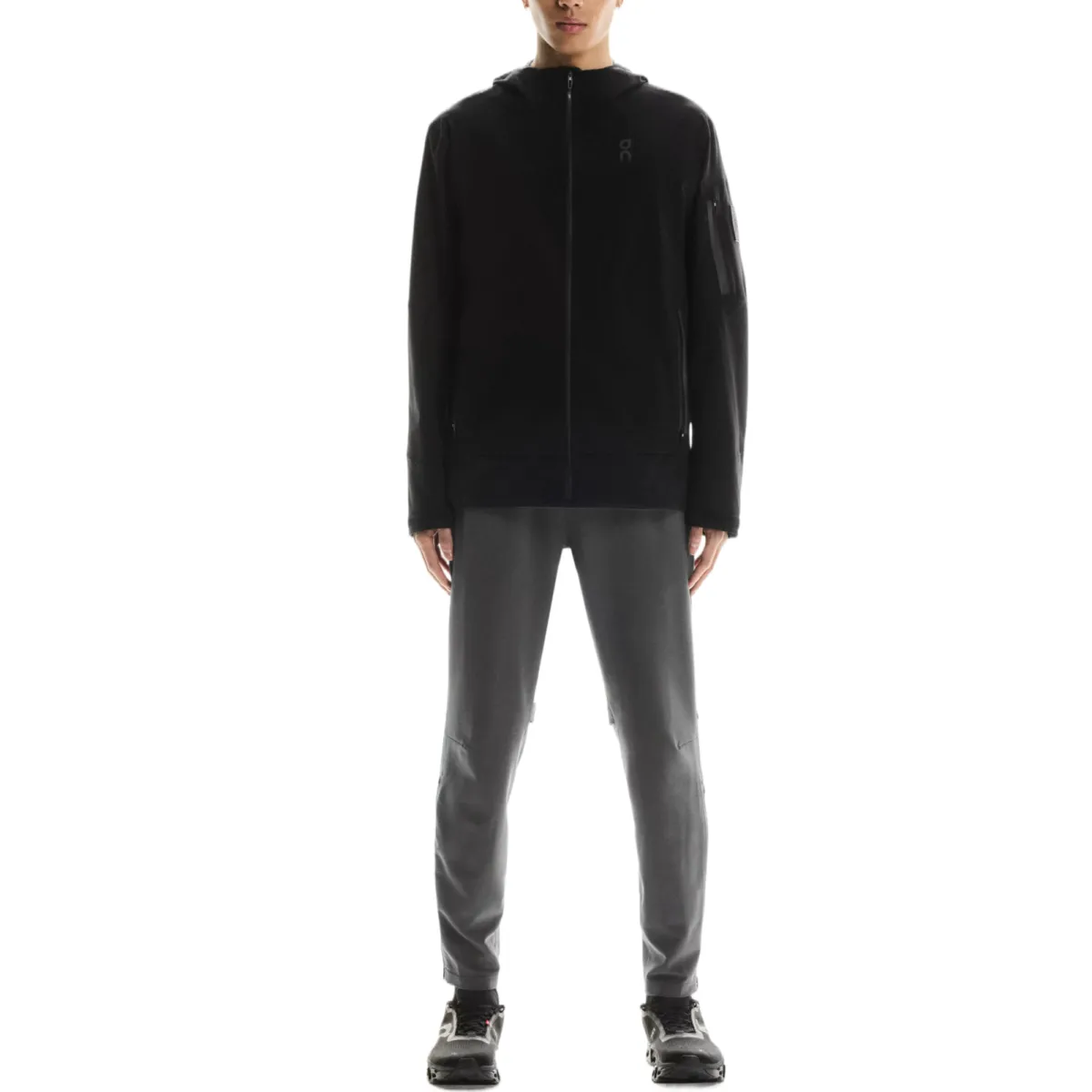 On Knitted Sweatpants Men's Gray Moderate Straight Fit Pants