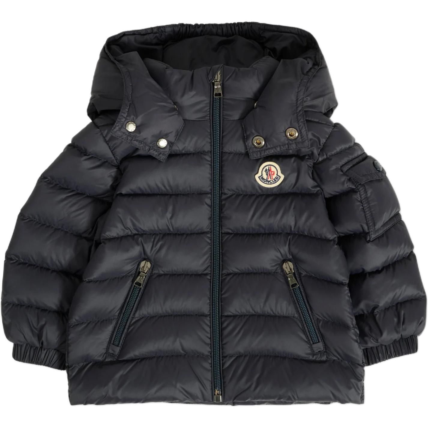 Мужская куртка Moncler Moncler (темно-синяя)