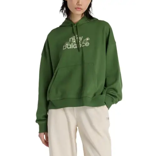 New Balance Flower Hoodie Sweatshirt Women's