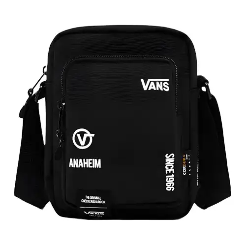 Vans Polyester Crossbody Bags Unisex Black