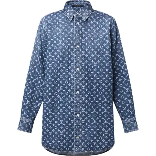LOUIS VUITTON Monogram Denim Shirt
