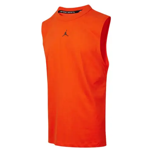 Jordan DF SPRT Tank Tops Men's Orange Crew Neck Moderate Other
