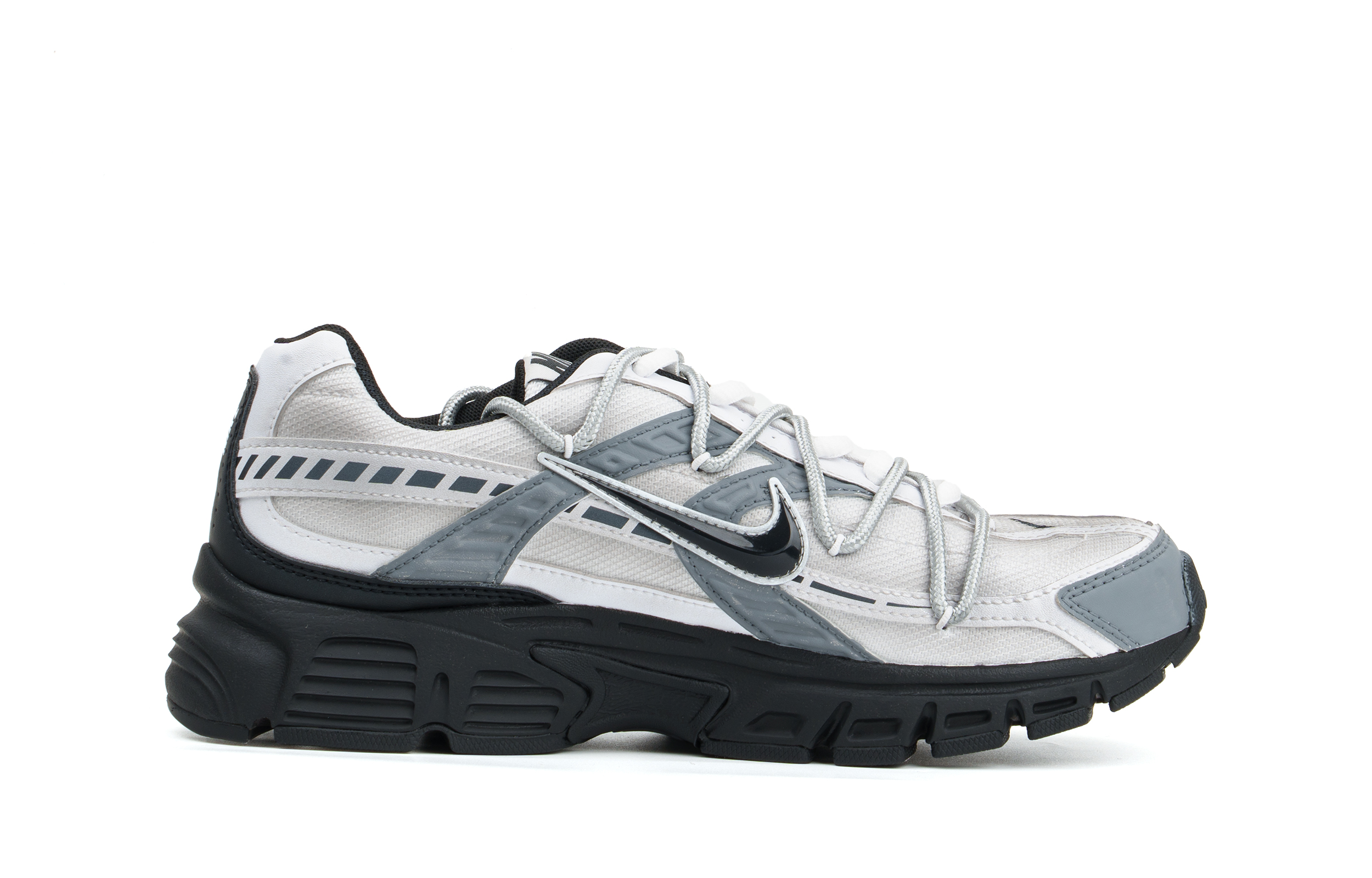 Nike Initiator Cushioning, Wear Resistant Low top City Commuting Running Shoes Unisex Black Gray