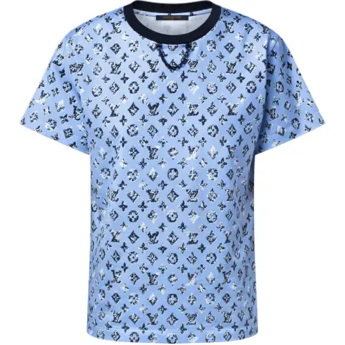 Lv Graphic MonogramT Shirt