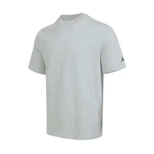 Jordan T Shirts Men's Cyan Crew Neck Moderate