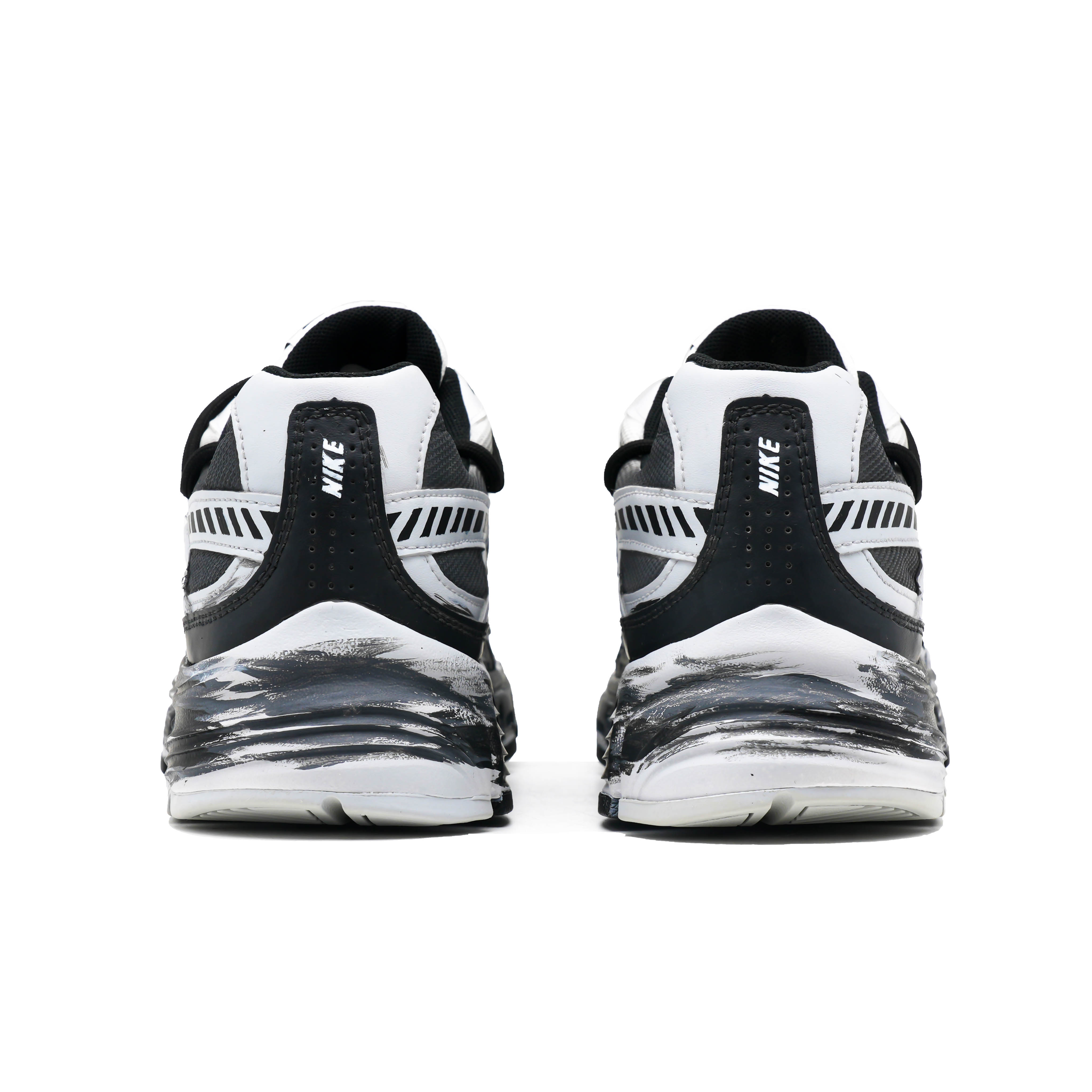 Nike Initiator Abrasion Resistant Low top Casual City Commuting Running Shoes Men’s Black White
