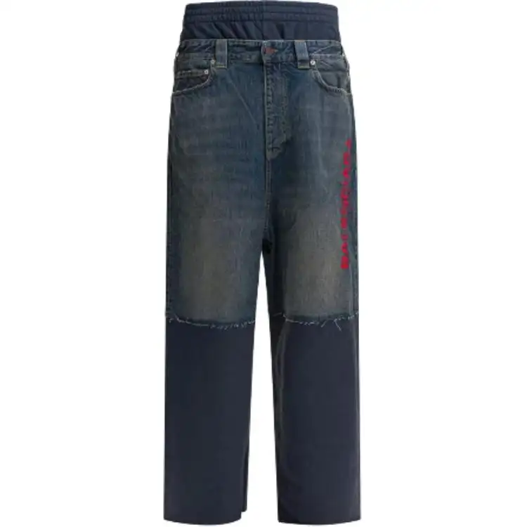Balenciaga Casual Pants Regular Fit Men's