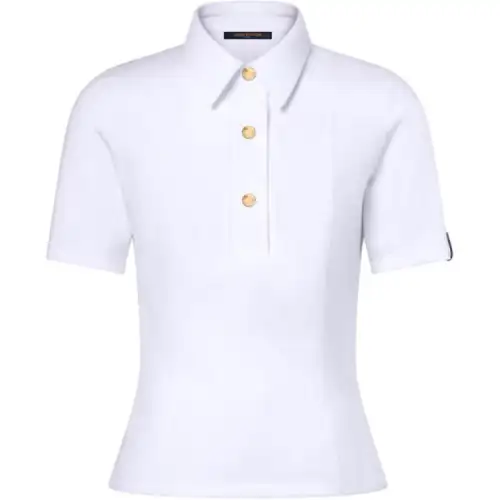 LOUIS VUITTON Technical Jersey Polo Top