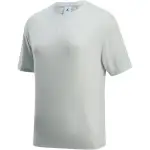 Jordan Sport T Shirts Women's Light Silver/White Crew Neck Moderate Straight Fit