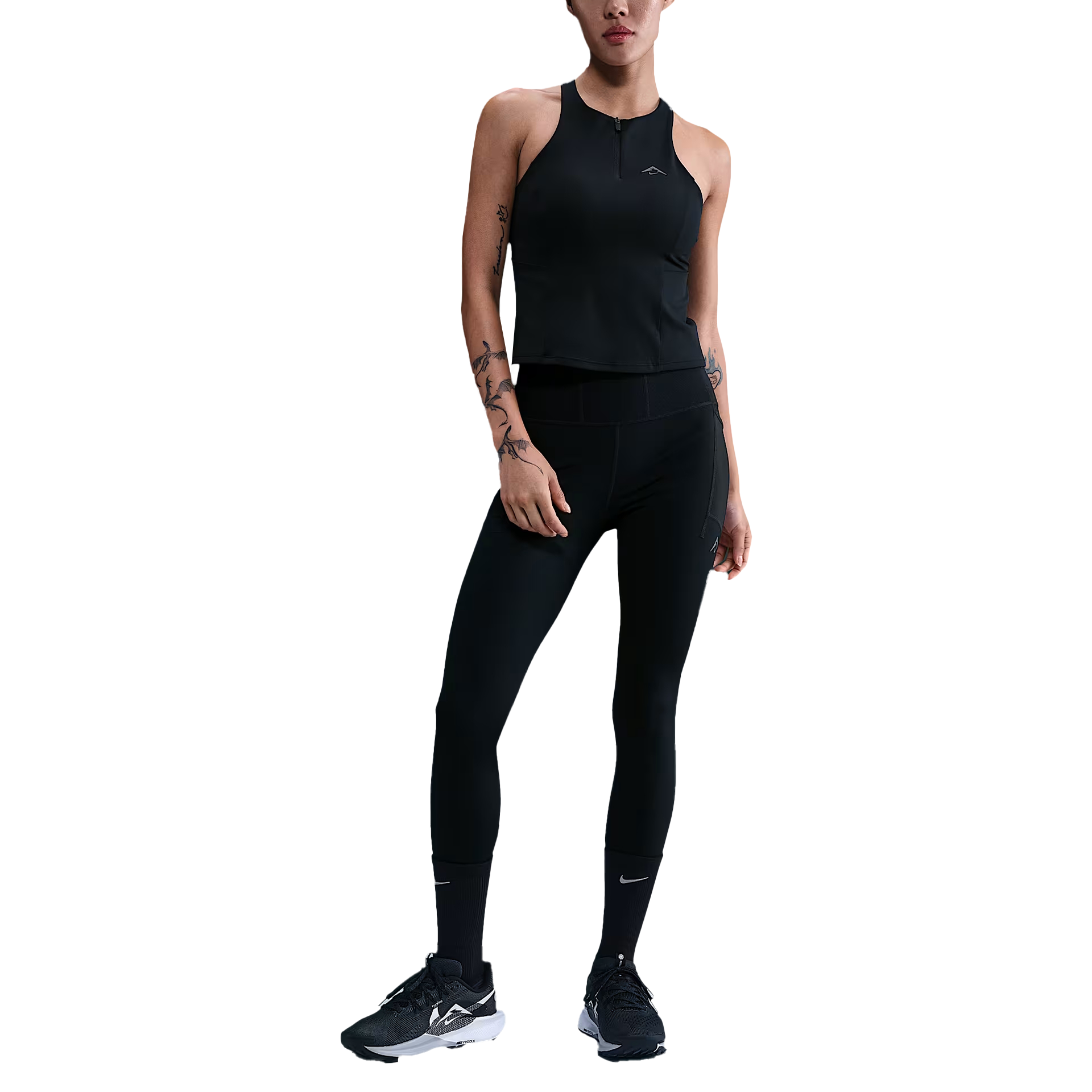 Женская майка Nike Yoga Vest (черная)