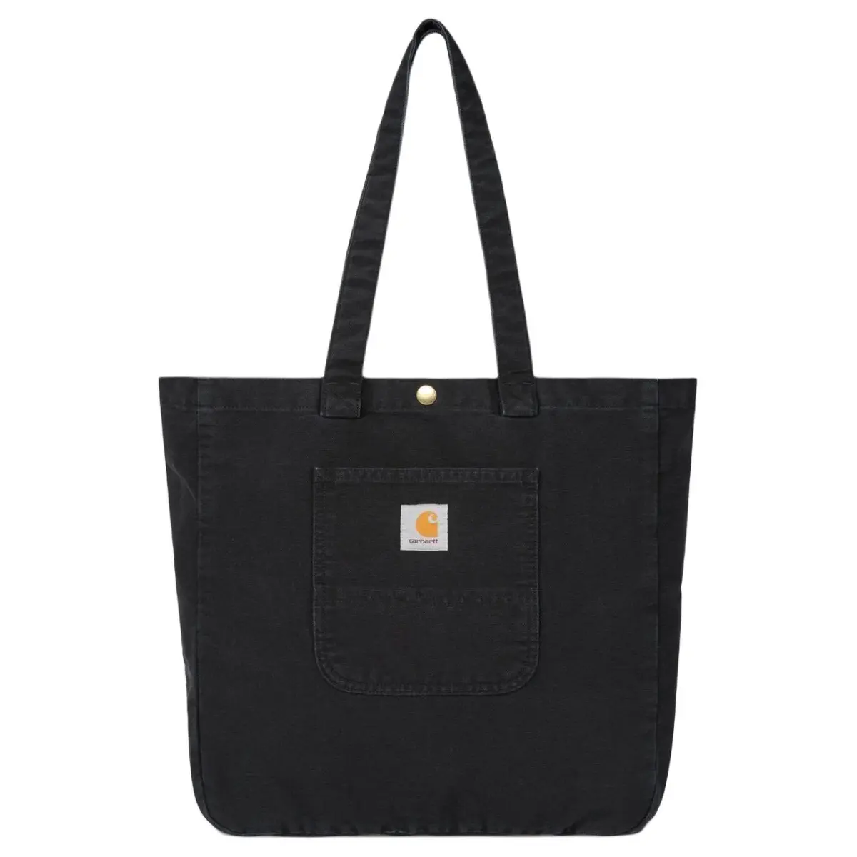 Carhartt Canvas Tote Bag, Shopping Bag, Shoulder Bag Men's Black