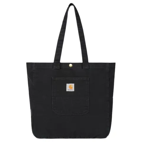 Carhartt Canvas Tote Bag, Shopping Bag, Shoulder Bag Men's Black