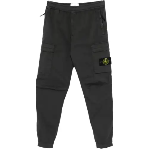 STONE ISLAND Regular Tapered Fit Cargo Trousers