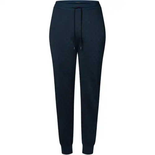 LOUIS VUITTON Monogram Jacquard Knit Jogging Pants
