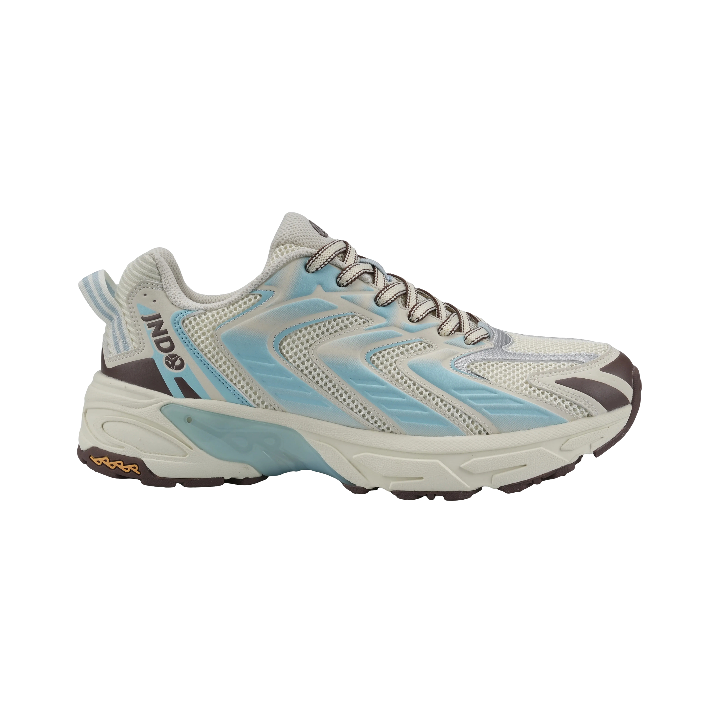 JNDO Cushioning Slip Resistant Abrasion Resistant Low top Casual Running Shoes Unisex South China Blue