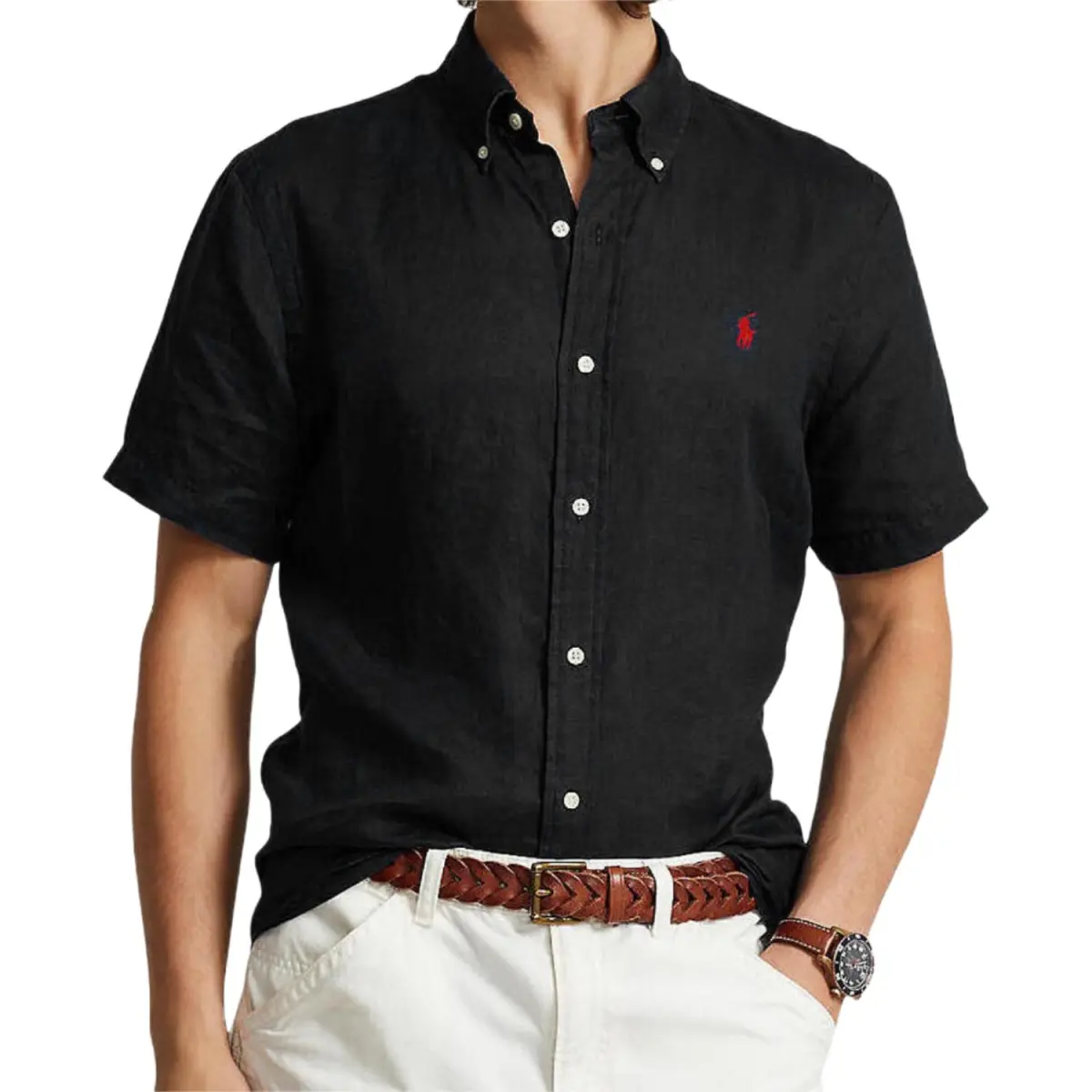 Polo Ralph Lauren SS25 Shirt Men's Black