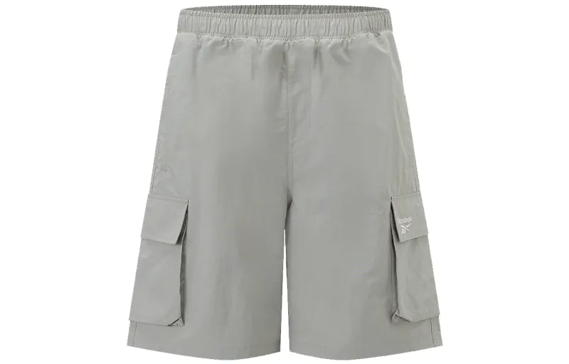 Reebok Cargo Shorts Unisex Light Gray