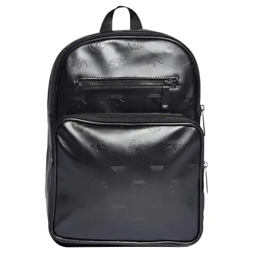 Adidas Originals Leather Backpack Regular Unisex Pure Black