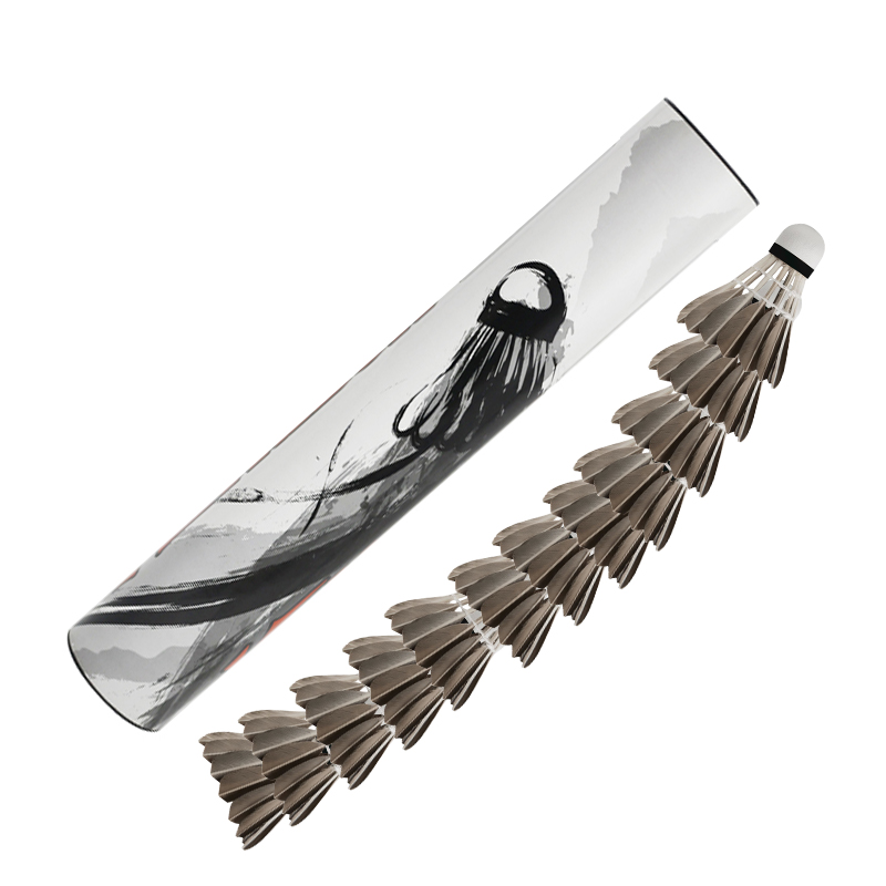 Li Ning KDB05 1 Duck Feather Shuttlecock 12 Pack Duck Feather Everyday Shuttlecocks