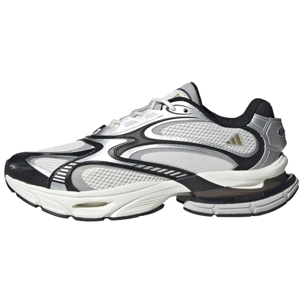 Adidas FORMOTION ONE Classic And Versatile Casual Shoes Unisex White Silver Black