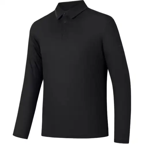 ANTA Knitwear Men's Black Polo Collar Moderate