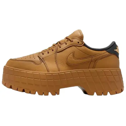 Jordan Air Jordan 1 Low top Casual Shoes Women's Brown Black
