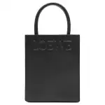 LOEWE Smooth Cow Leather Sheet Music Bag, Tote Bag, Shopping Bag, Shoulder Bag, Crossbody Bag, Handbag Women's Black